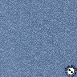 Moda Sally's Stitches Wandering Vine Prussian Blue
