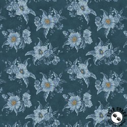 Windham Fabrics Oxford Boutonniere Blue