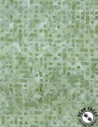 Wilmington Prints Forest Trails Batiks Bricks Light Green