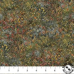 Northcott Timber Trails Naturescapes Wildflower Field Green/Multi