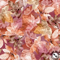 Maywood Studio Rustle Packed Leaves Orange Maywood Studio Rustle Packed Leaves Orange