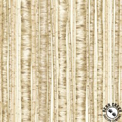 Hoffman Fabrics Berries and Birch Cream/Gold