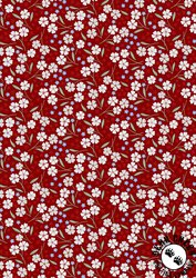 Lewis and Irene Fabrics Forever Blooms Forevermore Claret Lewis and Irene Fabrics Forever Blooms Forevermore Claret