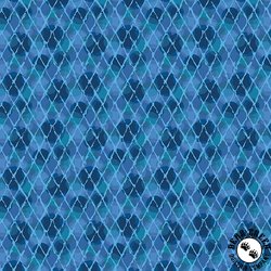 Andover Fabrics Anacapa Isle Nets Cobalt