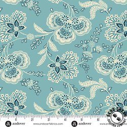 Andover Fabrics Lighthouse 108 Inch Wide Backing Fabric Allium Wide Splash