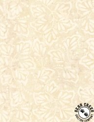 Wilmington Prints Oasis Batik Ferns Ivory