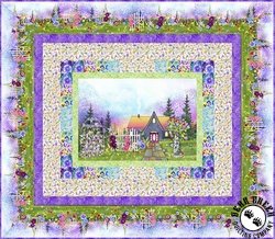 Garden Delight Free Quilt and Pillow Pattern Garden Delight Free Quilt and Pillow Pattern