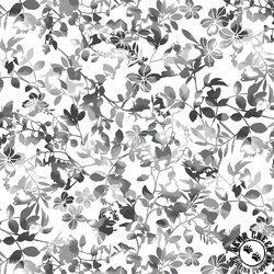 Studio E Fabrics Bloomin Beauty 108 Inch Wide Backing Fabric Light Gray