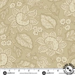 Andover Fabrics Forest Glen Jacobean Coastal Tan