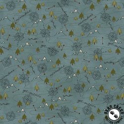 Henry Glass The Mountains are Calling Mixed Media Mountain Trail Teal Henry Glass The Mountains are Calling Mixed Media Mountain Trail Teal