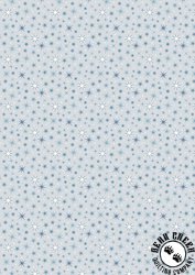 Lewis and Irene Fabrics A Winter's Moon Twinkling Stars Light Silver with Pearl Lewis and Irene Fabrics A Winter's Moon Twinkling Stars Light Silver with Pearl