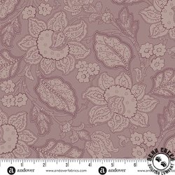 Andover Fabrics Forest Glen Jacobean Misty Plum