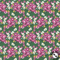 Riley Blake Designs Morning Meadow Bunches Green Riley Blake Designs Morning Meadow Bunches Green