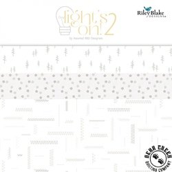 Lights On 2 Strip Roll by Riley Blake Designs Lights On 2 Strip Roll by Riley Blake Designs