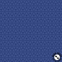 P&B Textiles Whimsy II Dotty Triangles Blue Violet P&B Textiles Whimsy II Dotty Triangles Blue Violet