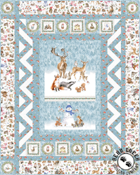 Snowy Gathering Quilt Pattern