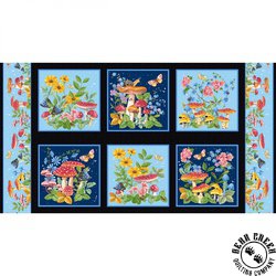 Henry Glass Enchanted Forest Block Panel