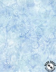 Wilmington Prints Del Mar Batiks Pins and Needles Light Blue