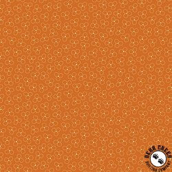 Andover Fabrics Itsy Bits Trefoil Orange Andover Fabrics Itsy Bits Trefoil Orange