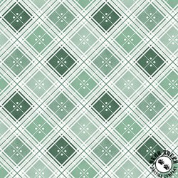 Maywood Studio Garden Picnic Plaid Green