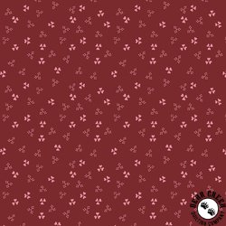 P&B Textiles Victoria Ditzy Hearts Red/Pink