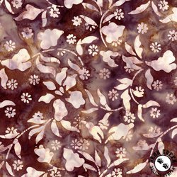 Riley Blake Designs Expressions Batiks Victorian Garden Mocha Chestnut