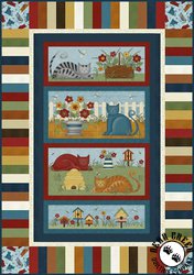 Colorful Cats - Alfred's Friends Free Quilt Pattern