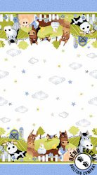 Susybee Barnyard Blues Double Border Denim Susybee Barnyard Blues Double Border Denim