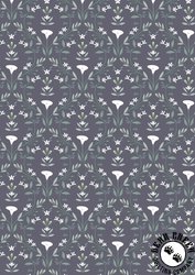 Lewis and Irene Fabrics The Water Gardens Serenity Charcoal Lewis and Irene Fabrics The Water Gardens Serenity Charcoal