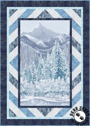 First Snow - Lake Views Free Quilt Pattern