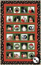 Meowy Christmas Advent Calendar Free Quilt Pattern