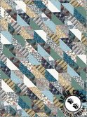 Coastal Drift - Turning Tides Free Quilt Pattern by Hoffman Fabrics