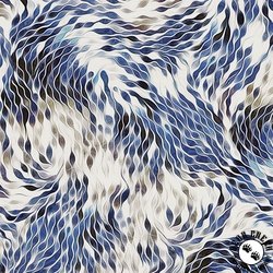 P&B Textiles Vitality 108 Inch Wide Backing Fabric Harmonious Strokes Blue P&B Textiles Vitality 108 Inch Wide Backing Fabric Harmonious Strokes Blue