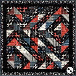 Born to Ride Jamboree Free Quilt Pattern