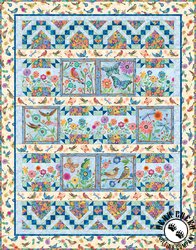 Floral Flight Free Quilt Pattern