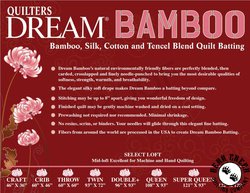 Quilters Dream Batting Bamboo (Double 93 Quilters Dream Batting Bamboo (Double 93