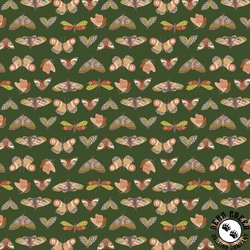 Windham Fabrics Under the Canopy Moonlit Moths Forest