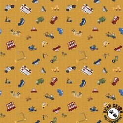 Riley Blake Designs It Takes a Village Traffic Jam Honey Riley Blake Designs It Takes a Village Traffic Jam Honey