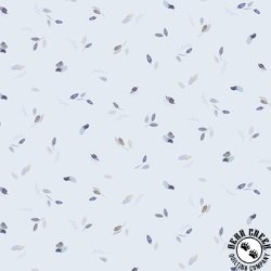P&B Textiles Meadow At Dusk Tossed Petals Light Blue P&B Textiles Meadow At Dusk Tossed Petals Light Blue