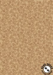 Lewis and Irene Fabrics Snuggle-up Season Flannel Acorns on Oak