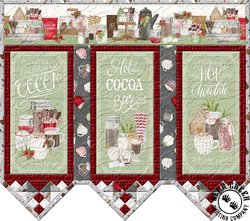 Hot Cocoa Bar Wall Hanging Free Quilt Pattern Hot Cocoa Bar Wall Hanging Free Quilt Pattern
