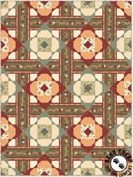 Hello Autumn Ribbon Flowers Free Quilt Pattern
