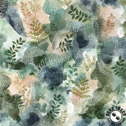 P&B Textiles Nature Story Woodland Walk Multi