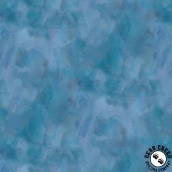 Timeless Treasures Forest Whisper Solid Texture Blue