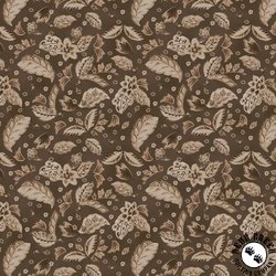 Windham Fabrics Dwell Plush Paisleys Cocoa