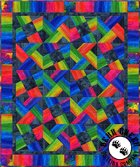 Ombre Puzzle Free Quilt Pattern by Wilmington Prints