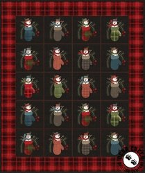 Holly Jolly Cozy Mittens Free Quilt Pattern