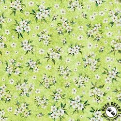 QT Fabrics Citrus Bliss Lemon Blossoms Lt. Green QT Fabrics Citrus Bliss Lemon Blossoms Lt. Green