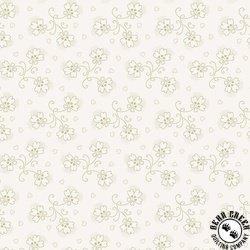 Marcus Fabrics Dandy Pansies Rustling Cream