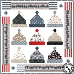 Oh Deer! Winter is Here Free Quilt Pattern